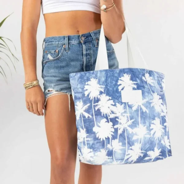 aloha_indigo_coco_palms_d_1.webp Aloha Indigo Coco Palms Day Tripper Luggage And Bags< Shopping Totes | Beach Bags
