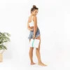 Aloha Mid Le Voyageur Pouch In Neon Turquoise<Women Cosmetic Bags | Hand Bags
