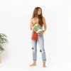 Aloha Mid Monstera Pouch In Seaweed<Women Cosmetic Bags | Hand Bags