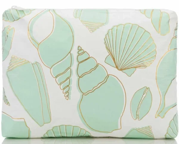 Aloha Mid Sea Treasure Pouch In Mint Women's<Women Toiletry Bags | Cosmetic Bags