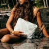 Aloha Mid Sea Treasure Pouch In Mint Women's<Women Toiletry Bags | Cosmetic Bags