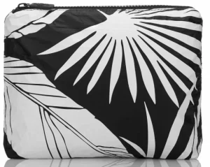 Aloha Small Le Palm Pouch In White On Black Women's<Women Cosmetic Bags | Hand Bags
