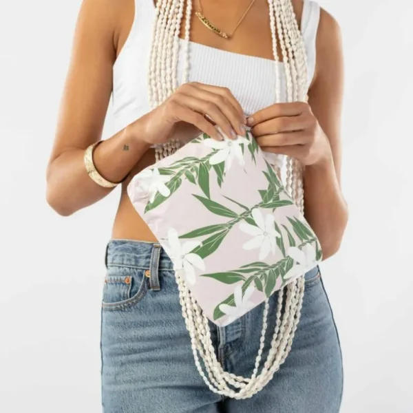 Aloha Small Tiare Ti Pouch In Blush<Women Cosmetic Bags | Hand Bags