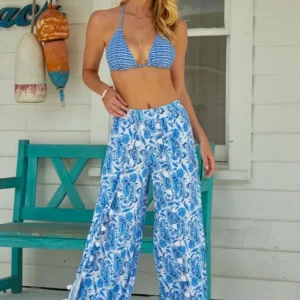 Cabana Life CabanaLife Tassel Plazo Pants<Women Beachwear | Pants