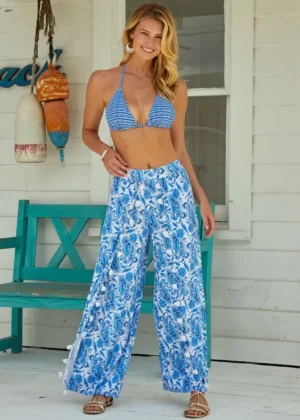 cabanalife_cabana_life_ta_0.webp Cabana Life CabanaLife Tassel Plazo Pants<Women Beachwear | Pants