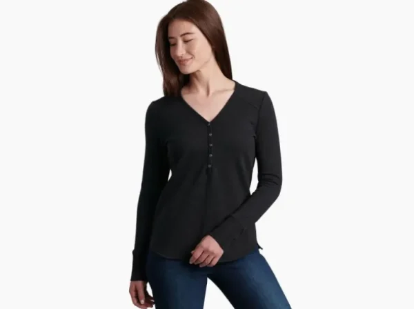 Tops Kuhl KÜHL LOLA™ HENLEY Women's Long Sleeve Shirt<Women Tops