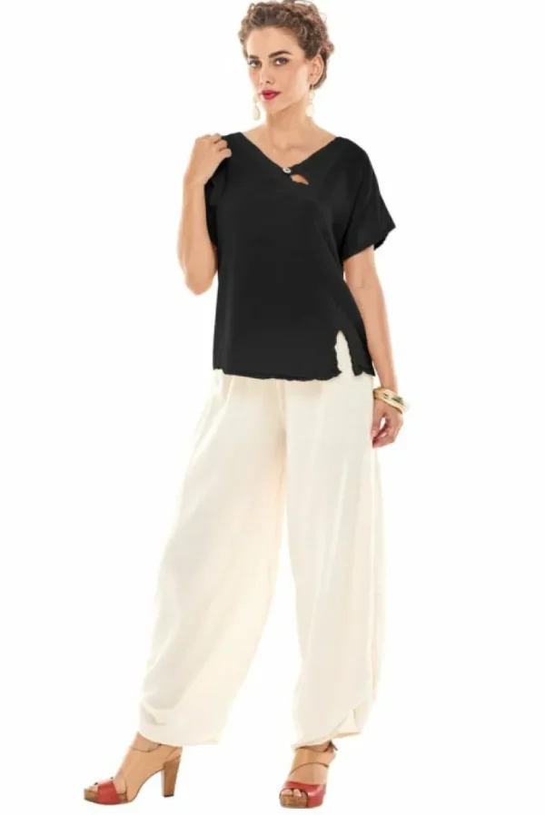 Oh My Gauze! Mike Blouse<Women Tops