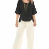 Oh My Gauze! Scallop Blouse<Women Tops
