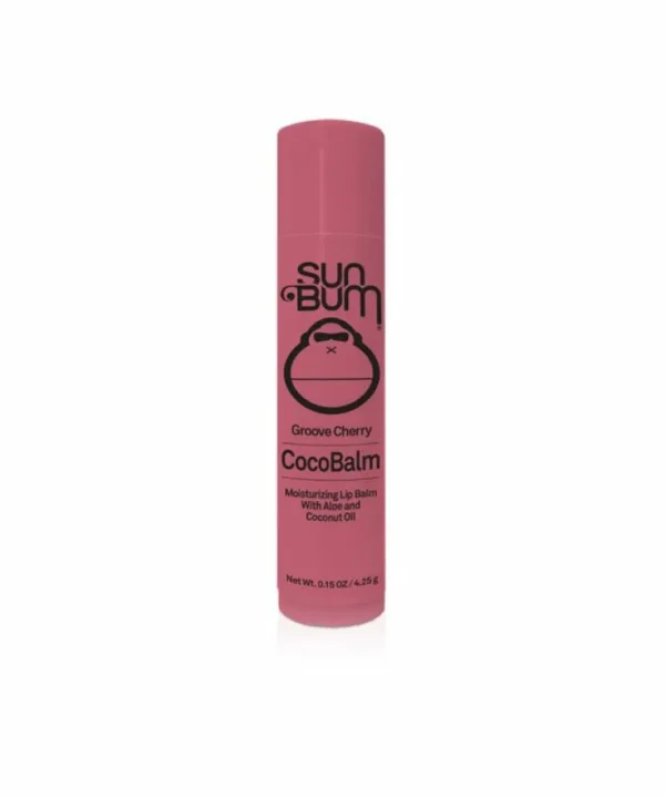 Travel Essentials Sun Bum CocoBalm Lip Balm - Groove Cherry< Travel Essentials