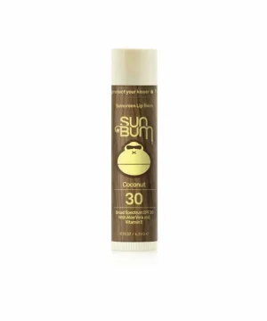 Travel Essentials Sun Bum Original SPF 30 Sunscreen Lip Balm - Coconut< Travel Essentials