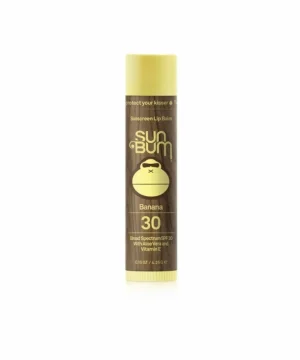 Travel Essentials Sun Bum Original SPF 30 Sunscreen Lip Balm - Banana< Travel Essentials