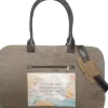 Travel Bags Vintage Addiction "It's On My List" Military Tent Travel Bag< Travel Bags