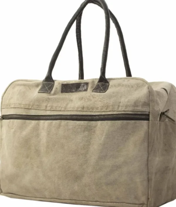 Travel Bags Vintage Addiction "It's On My List" Military Tent Travel Bag< Travel Bags