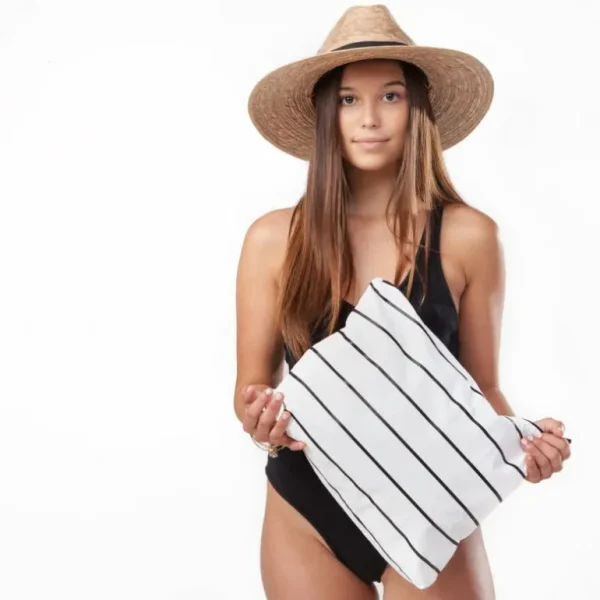 Aloha Women's MAX Pinstripe Pouch<Women Hand Bags | Beach Bags