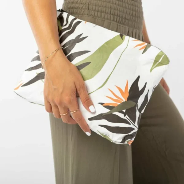 Aloha Women's Mid Painted Birds Pouch<Women Toiletry Bags | Cosmetic Bags