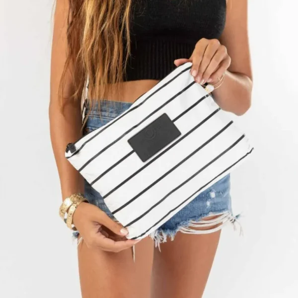 Aloha Women's Mid Pinstripe Pouch<Women Cosmetic Bags | Hand Bags