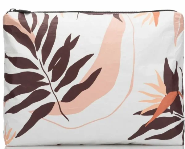 Aloha Womens Bags Mid Painted Birds Pouch In Warm<Women Toiletry Bags | Cosmetic Bags